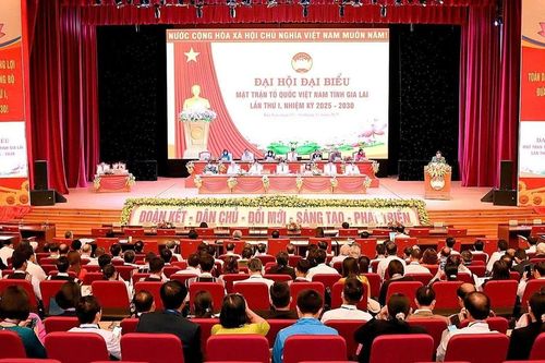 Đại hội đại biểu MTTQ Việt Nam tỉnh Gia Lai lần thứ I làm việc phiên thứ nhất