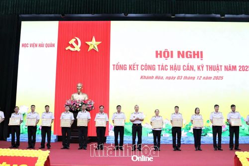 Học viện Hải quân tổng kết công tác hậu cần, kỹ thuật năm 2025