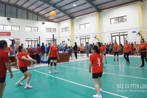 Khai mạc Giải bóng chuyền hơi người cao tuổi tỉnh lần thứ XI năm 2025