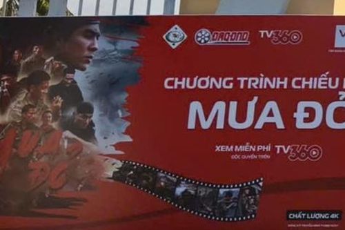 1.600 người dân An Giang háo hức thưởng thức phim 'Mưa đỏ' miễn phí