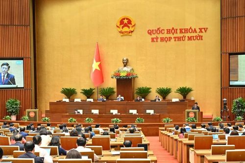 Thông cáo báo chí số 34, Kỳ họp thứ 10, Quốc hội Khóa XV