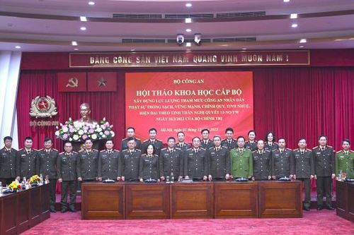 Tăng cường sự lãnh đạo của Đảng đối với công tác tham mưu và xây dựng lực lượng Tham mưu CAND