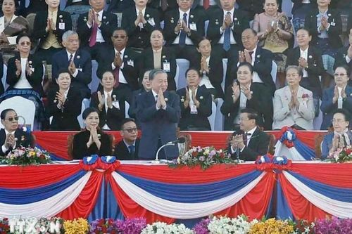 Tổng Bí thư Tô Lâm và Phu nhân kết thúc tốt đẹp chuyến thăm cấp Nhà nước tới Lào