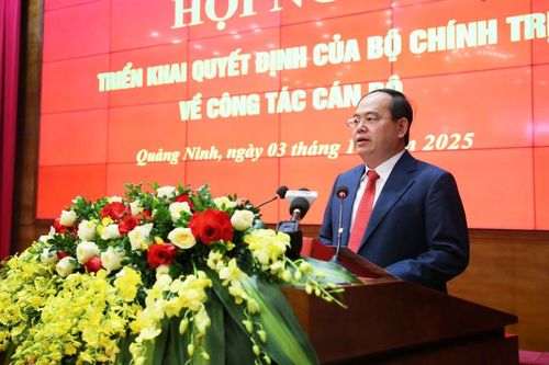 Bí thư Tỉnh ủy Cao Bằng Quản Minh Cường làm Bí thư Tỉnh ủy Quảng Ninh