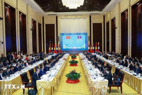 Thủ tướng Phạm Minh Chính đồng chủ trì Kỳ họp 48 Ủy ban liên Chính phủ hợp tác Việt Nam - Lào