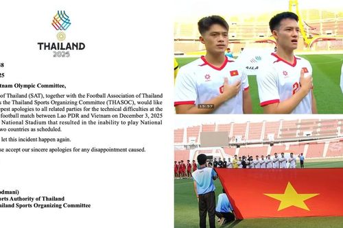 Chủ nhà Thái Lan xin lỗi Việt Nam về 'sự cố' quốc ca
