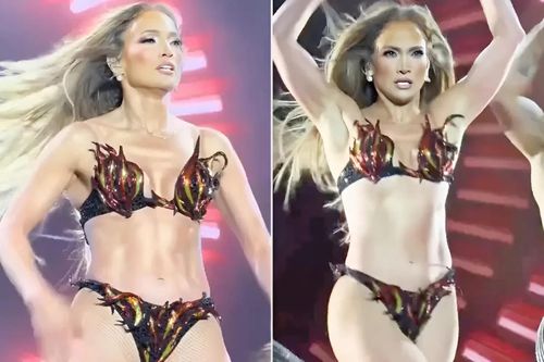 Vóc dáng Jennifer Lopez gây ngạc nhiên