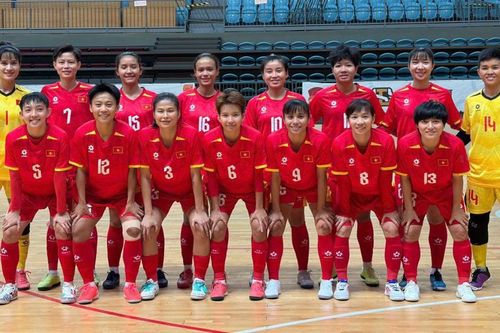 Đội futsal nữ Việt Nam sẵn sàng cho SEA Games 2025