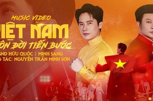 Ca sĩ Minh Sang tôn vinh người chiến sĩ qua MV 'Việt Nam muôn đời tiến bước'