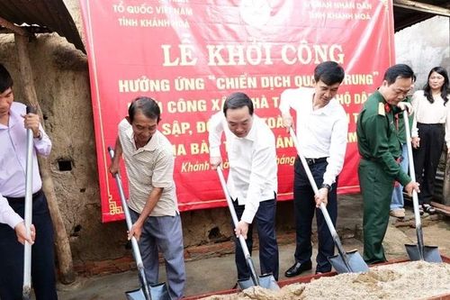 Xây dựng, sửa chữa nhà ở cho người dân phía nam tỉnh Khánh Hòa