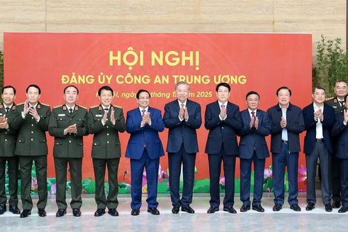 Tổng Bí thư Tô Lâm dự Hội nghị Đảng ủy Công an Trung ương