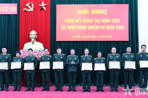 Cục Cơ yếu, Bộ Tổng Tham mưu Quân đội nhân dân Việt Nam hoàn thành xuất sắc nhiệm vụ năm 2025