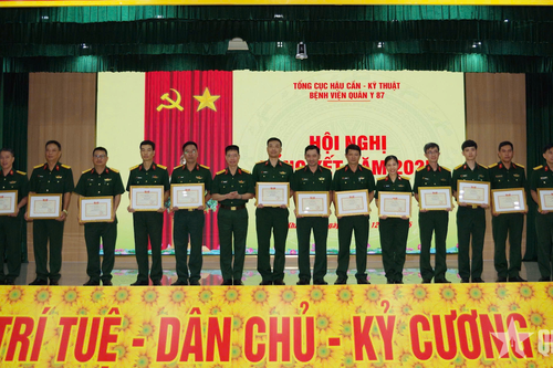 Bệnh viện Quân y 87 hoàn thành tốt nhiệm vụ thu dung, điều trị