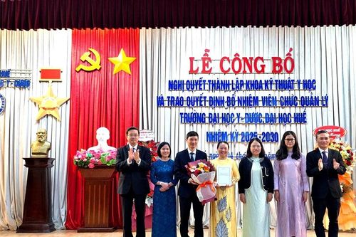 Thành lập Khoa Kỹ thuật Y học thuộc Trường Đại học Y Dược Huế