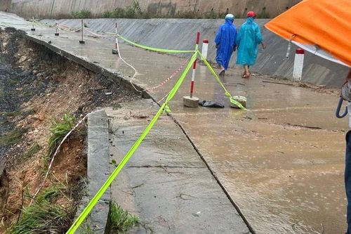 Đà Nẵng chi 10 tỷ đồng gia cố taluy, xử lý sụt lún tuyến ĐT601