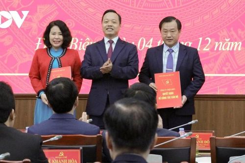 Công bố quyết định của Ban Thường vụ Tỉnh ủy Điện Biên về công tác cán bộ