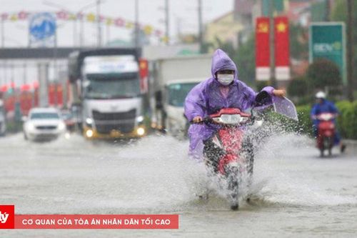 Mưa lớn kéo dài từ Huế đến Lâm Đồng, Bắc Bộ rét trở lại