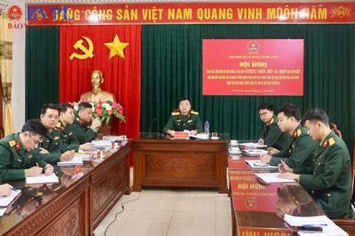 VKSQS Quân đoàn 12 dự Hội nghị quán triệt, triển khai Thông tư liên tịch do VKSQS Trung ương tổ chức