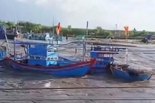 Lâm Đồng: Hơn 250 tàu thuyền bị cuốn trôi ra biển