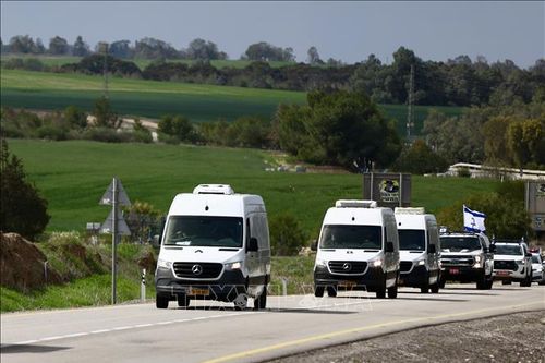 Căng thẳng tại Trung Đông: Israel tiếp nhận hài cốt con tin từ Dải Gaza