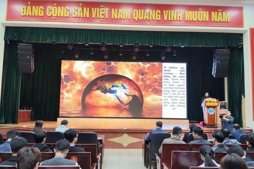 Hội Luật gia Tp.Hải Phòng truyền cảm hứng bảo vệ môi trường cho sinh viên
