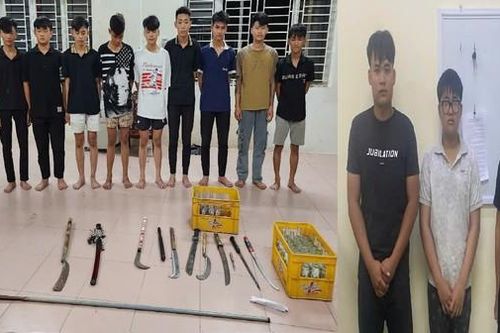 Ngăn chặn nhóm thanh thiếu niên mang hung khí hẹn đánh nhau