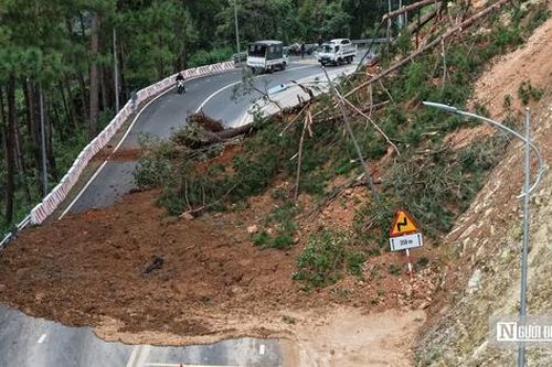 Đèo Mimosa, Prenn, Sacom đồng loạt sạt lở, giao thông Đà Lạt bị ảnh hưởng nghiêm trọng