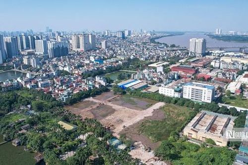 Hà Nội: Cận cảnh lô đất nông nghiệp được chuyển đổi để xây cao ốc