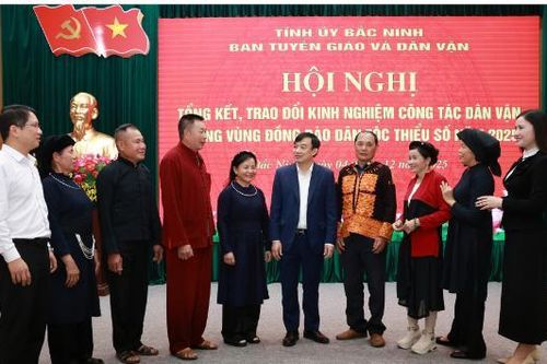 Bắc Ninh: Khen thưởng 25 điển hình vùng đồng bào dân tộc thiểu số năm 2025
