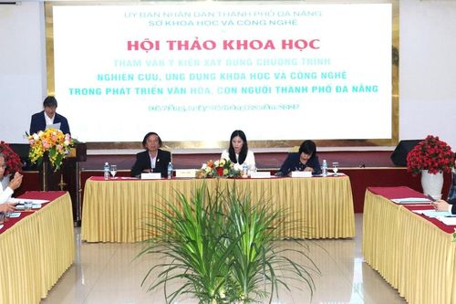 Nghiên cứu, ứng dụng khoa học công nghệ trong phát triển văn hóa, con người Đà Nẵng