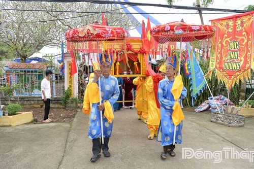 Tái hiện nghi thức cúng đình tại Lễ hội Văn hóa - Du lịch Làng cổ Đông Hòa Hiệp
