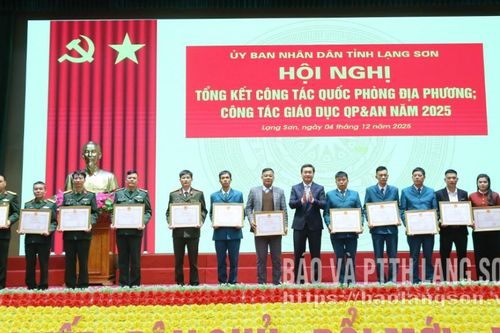 Tổng kết công tác quốc phòng năm 2025