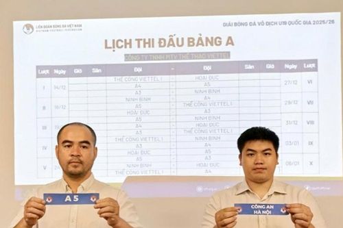 Giải U19 Quốc gia 2025/26: Dàn sao trẻ U17 Việt Nam sẵn sàng tranh tài