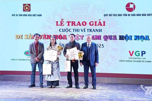 Họa sĩ Thái Nguyên góp phần tôn vinh di sản văn hóa Việt