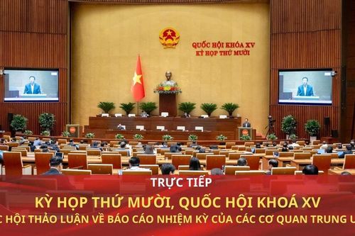 Quốc hội thảo luận về Báo cáo nhiệm kỳ (sáng 04/12)