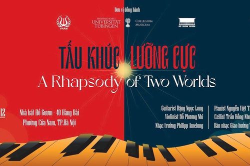 'Tấu khúc lưỡng cực': Nhịp cầu âm nhạc kết nối 50 năm hữu nghị Việt - Đức
