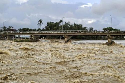 Lũ trên sông Cái đang lên nhanh, cảnh báo ngập lụt tại Khánh Hòa