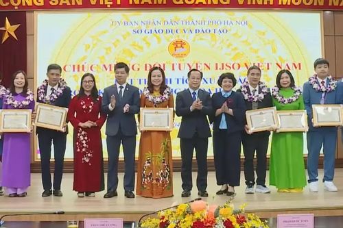 Học sinh Hà Nội giành 6 huy chương tại kỳ thi IJSO