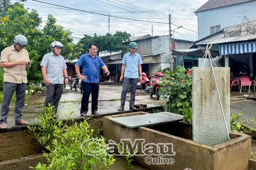 Khẩn trương hoàn thiện các công trình chống ngập