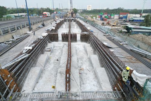 Nút giao kẹt xe bậc nhất TP.HCM tăng tốc thi công sau nhiều lần chậm tiến độ