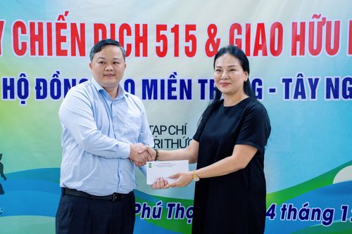 Hội Xuất bản tiếp nhận hỗ trợ đồng bào miền Trung từ Sở NNMT Phú Thọ