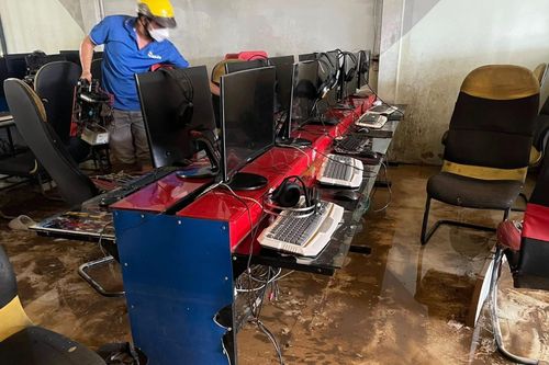 Tiệm game ở Lâm Đồng mất trắng sau lũ dữ