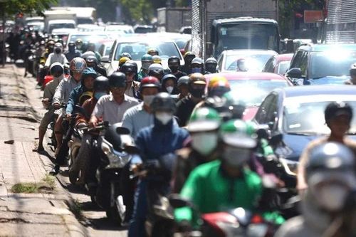 Gia tăng ùn tắc giao thông tại các 'điểm nóng' ở Thành phố Hồ Chí Minh