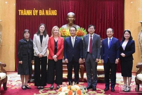 Thường trực Thành ủy Đà Nẵng tiếp tân Tổng lãnh sự Hoa Kỳ tại Thành phố Hồ Chí Minh