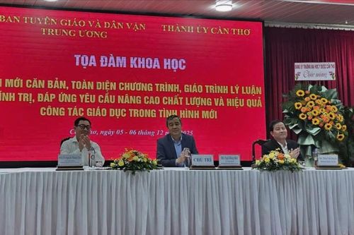 Chuyên gia bàn giải pháp đổi mới giảng dạy lý luận chính trị trong giáo dục
