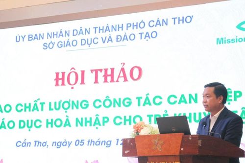 Nâng cao chất lượng Can thiệp sớm và GD hòa nhập cho trẻ khuyết tật