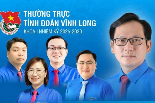 Thường trực Tỉnh Đoàn Vĩnh Long khóa I, nhiệm kỳ 2025-2030