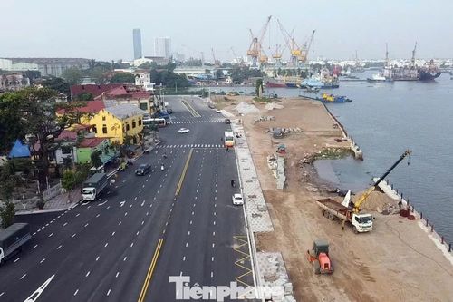 Lãnh đạo TP Hải Phòng ra 'tối hậu thư', gấp rút thi công dự án cải tạo bờ sông Tam Bạc