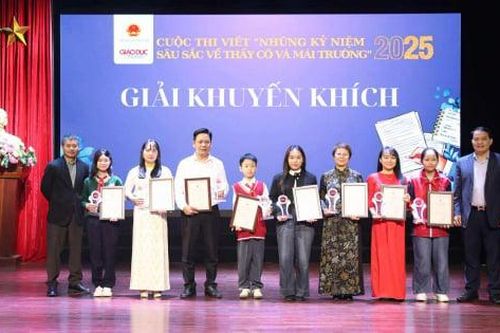 22 tác phẩm xuất sắc đoạt giải cuộc thi 'Những kỷ niệm sâu sắc về thầy cô và mái trường'