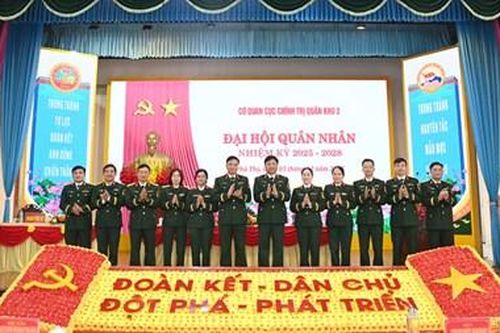 VKSQS Quân khu 2 dự Đại hội quân nhân Cơ quan Cục Chính trị nhiệm kỳ 2025- 2028